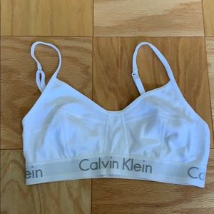 CK modern cotton women’s  bra never worn